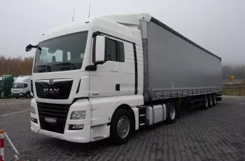 MAN TGX 18.460 / EURO 6 + SCHMITZ VARIOS FIRANKA /