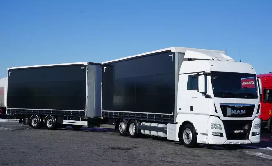 MAN TGX / 24.440 / ACC / EURO 6 / ZESTAW PRZEJAZDOWY 120 M3 zdjęcie 