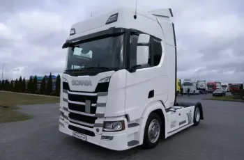 Scania R 450 / LOW DECK / RETARDER / I-PARK COOL / MEGA / NAVI / Z NIEMIEC / EURO 6 / 2018 R /