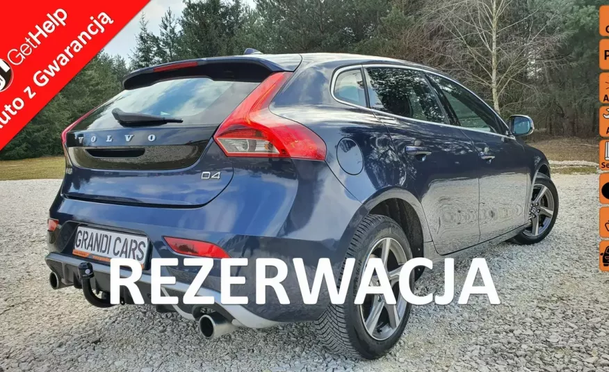 Volvo V40 2.0d D4 190KM # Summum # R Desgin # Navi # Digital # Skóra zdjęcie 