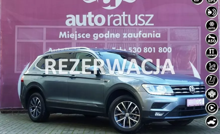 Volkswagen Tiguan Allspace — REZERWACJA —- Org. Lakier / 7 osób - Sam Parkuje - Radar ACC - BLIS zdjęcie 