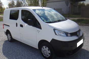 Nissan brygadówka doka dube kabina 5-osób 2 x drzwi boczne 2014