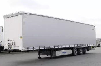 Krone FIRANKA / MEGA / DACH PODNOSZONY / OŚ PODNOSZONA / PALECIARA / LOW DECK / Z NIEMIEC / 2018 R /