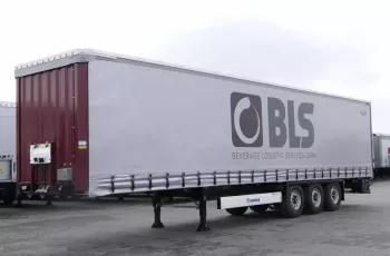 Krone FIRANKA / STANDARD / NOWA - 2022 R / OŚ PODNOSZONA / RSAB /