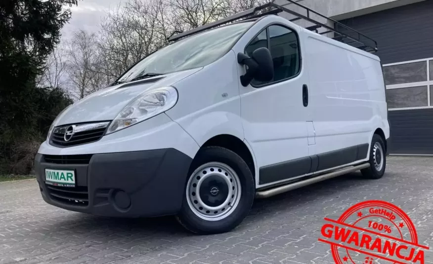 Opel Vivaro 2010 267tys km stan bardzo dobry bagażnik dachowy Wersja long zdjęcie 