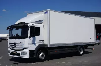 Mercedes ATEGO / 1221 / ACC / EURO 6 / KONTENER + WINDA / 17 PALET