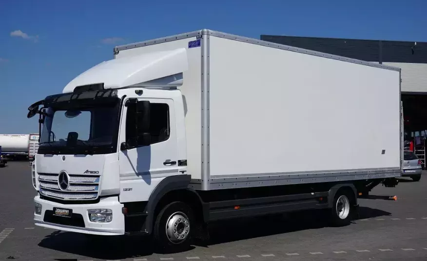 Mercedes ATEGO / 1221 / ACC / EURO 6 / KONTENER + WINDA / 17 PALET zdjęcie 