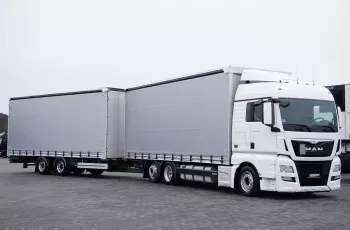 MAN TGX / 24.440 / ACC / EURO 6 / ZESTAW PRZEJAZDOWY 120 M3