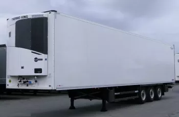 Schmitz CHLODNIA / THERMO KING SLX SPECTRUM / DOPPELSTOCK / MULTITEMPERATURA / OŚ PODNOSZONA /