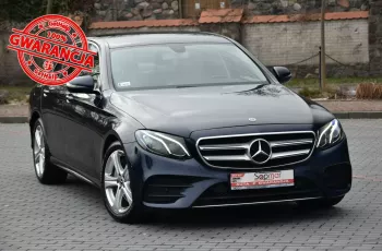 Mercedes E 220 E 220d 4Matic 194KM 2018r. SALON pakiet AMG Burmester Skóra