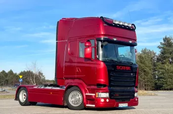 Scania R410/450 low deck mega Aso scania pełna opcja bez egr