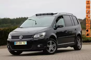 Volkswagen Touran 7osobowy Panorama Dach Ledy Bi-Ksenon Navi Pdc Tempomat CUP