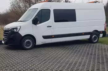 Renault Master 6 OSÓB L3H2 DŁUGI WYSOKI KLIMA BRYGADÓWKA KRAJOWY