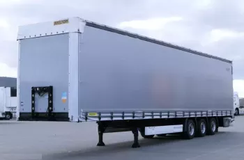 Wielton FIRANKA / MEGA / OŚ PODNOSZONA / LOW DECK / DACH PODNOSZONY /