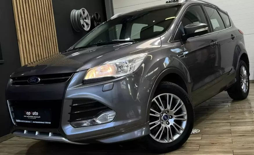 Ford Kuga II TITANIUM 4x4 panorama 2.0 TDCI gwarancja PERFEKCYJNA film zdjęcie 