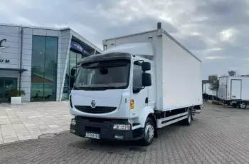 Renault Midlum 270DXi Firana i kontener w jednym, 1wł, Sprawny, , 18EP