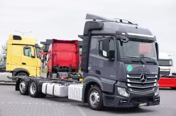 Mercedes ACTROS / 2542 / EURO 6 / BDF / MEGA / RAMA 7.8 M / MAŁY PRZEBIEG