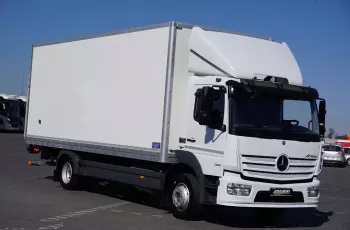 Mercedes ATEGO / 1221 / ACC / EURO 6 / KONTENER + WINDA / 17 PALET