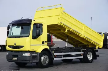 Renault MIDLUM / 300.18 / E 5 / WYWROTKA 3 STRONNA / ŁAD. 10 911 KG