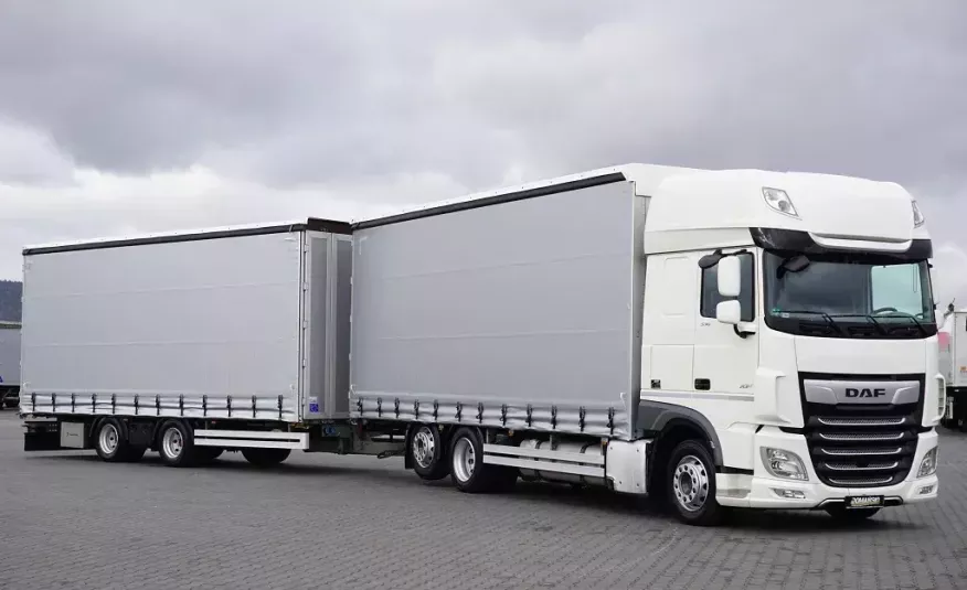 DAF 106 / 530 / SSC / ACC / EURO 6 / ZESTAW PRZEJAZDOWY 120 M3 zdjęcie 