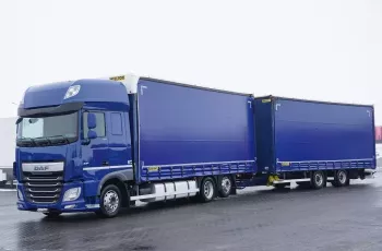 DAF 106 / 460 / SSC / ACC / EURO 6 / ZESTAW PRZEJAZDOWY 120 M3