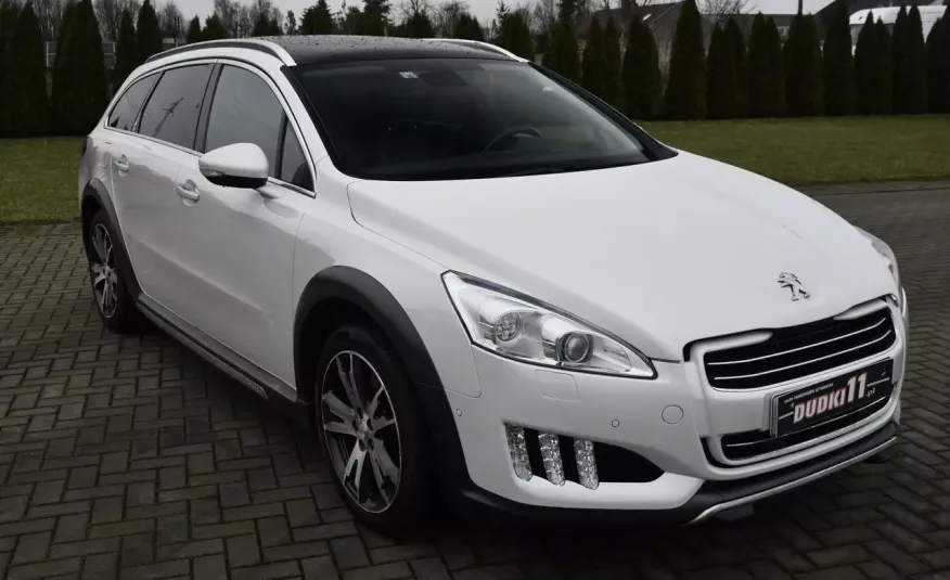 Peugeot 508 RXH 2.0HDI Biała Perła, 4X4, Automat, Skóry, Navi, Panorama Dach, Xenony. zdjęcie 