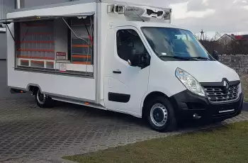 Renault Master SKLEP BAR FOODTRUCK AUTOSKLEP KONTENER NISKOPODŁOGOWY KLIMA