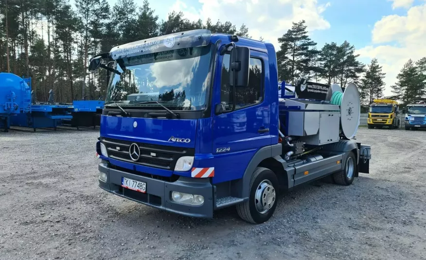 Mercedes LARSEN CITYFLEX 204 COMBI WUKO DO CZYSZCZENIA KANAŁÓW asenizacyjny separator beczka odpady czyszczenie zdjęcie 3