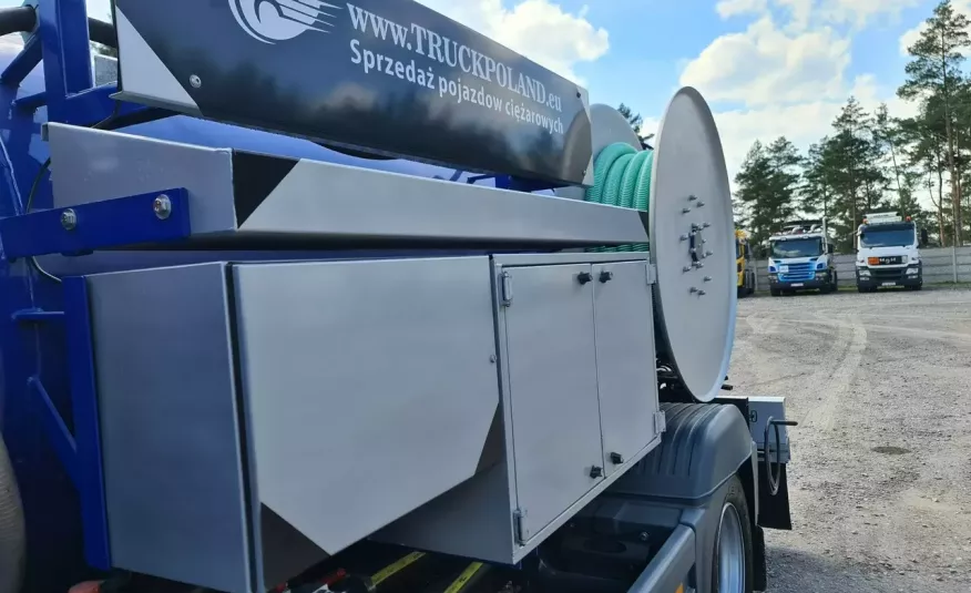 Mercedes LARSEN CITYFLEX 204 COMBI WUKO DO CZYSZCZENIA KANAŁÓW asenizacyjny separator beczka odpady czyszczenie zdjęcie 12