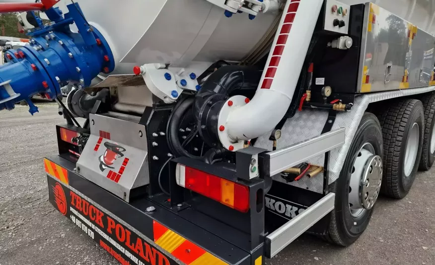 Scania KOKS MultiVac ciśnieniowy z 2 pompami ssącymi WUKO asenizacyjny separator bentonit odpady czyszczenie kanalizacja zdjęcie 10