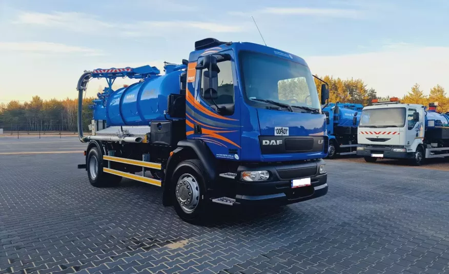 DAF LF 55.220 WUKO SW-6D do zbierania odpadów płynnych separatorów WUKO asenizacyjny separator beczka odpady czyszczenie kanalizacja zdjęcie 2