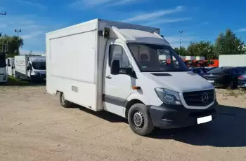 Mercedes Sprinter F-Vat, Gwarancja, Zabudowa Sklep+Wyposażenie, Food Truck, Bar, I-wlaściciel