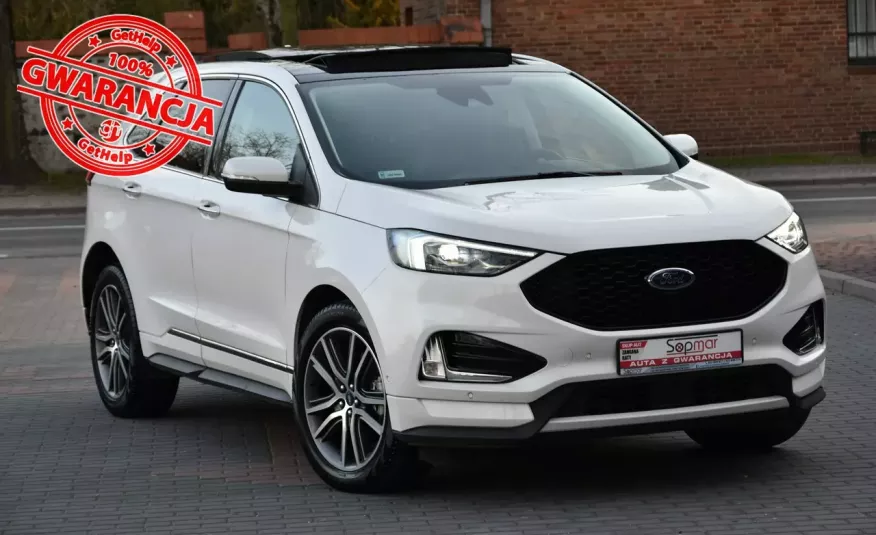 Ford EDGE Titanium AWD 2.0 BENZYNA 238KM 2019r. Panorama FullLED NAVi Kamera zdjęcie 