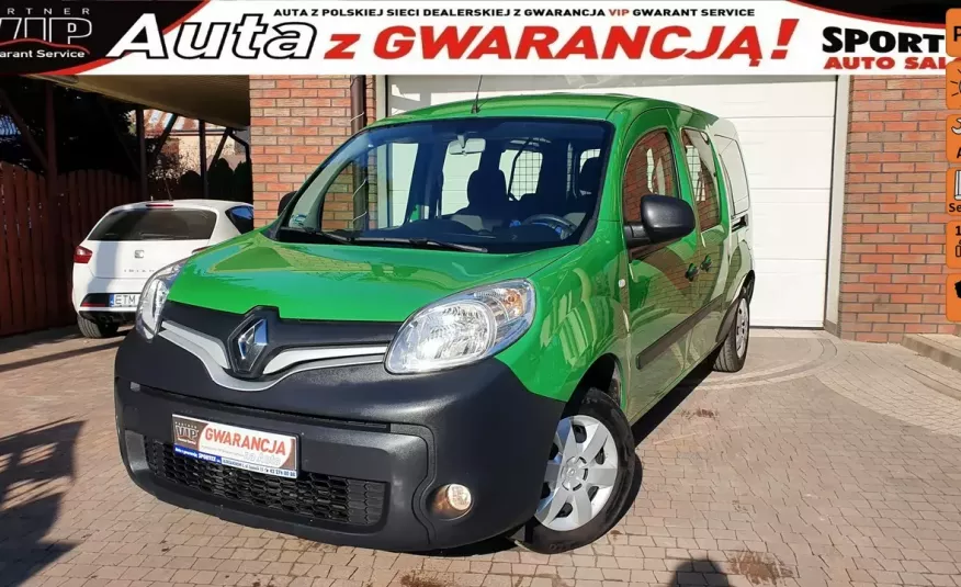 Renault Kangoo MAXI, LONG .1.5 DCI 90KM, Tempomat, Serwis ASO, Salon PL F.VAT23%, Leasing zdjęcie 1