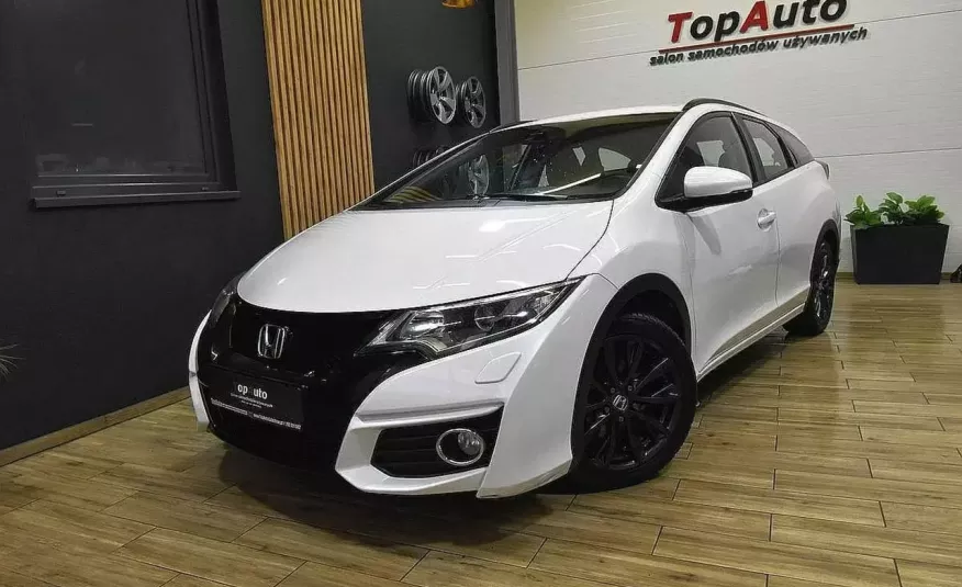 Honda Civic LIFT1.8 LED PIĘKNA KOMBI serwisowana bezwypadkowa GWARANCJA zdjęcie 