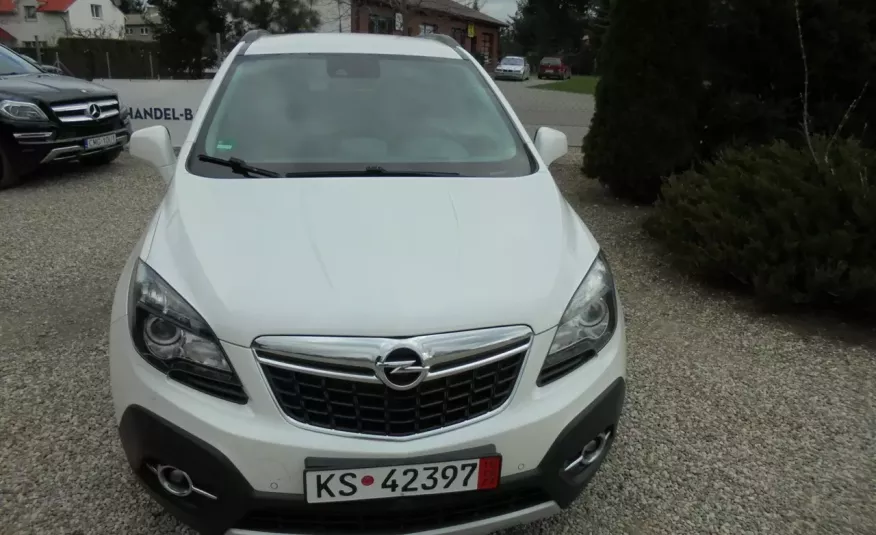 Opel Mokka Bezwypadkowy , biała perła , opłacony-zobacz wyposażenie.4x4 -foto 40szt zdjęcie 4