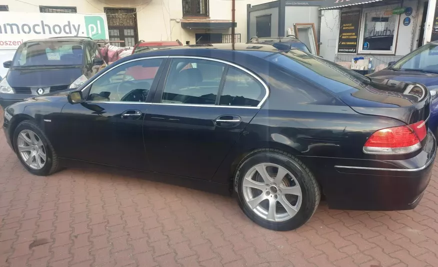 750 BMW 750i z Niemiec. Pierwszy Właściciel. Oryginalny Przebieg 245tys. zdjęcie 4