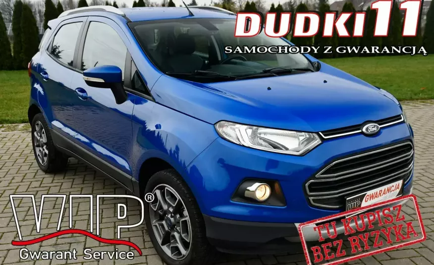 Ford EcoSport 1, 5d Serwis, Hands-Free, Aux, Klimatronic, Parktronic, GWARANCJA zdjęcie 