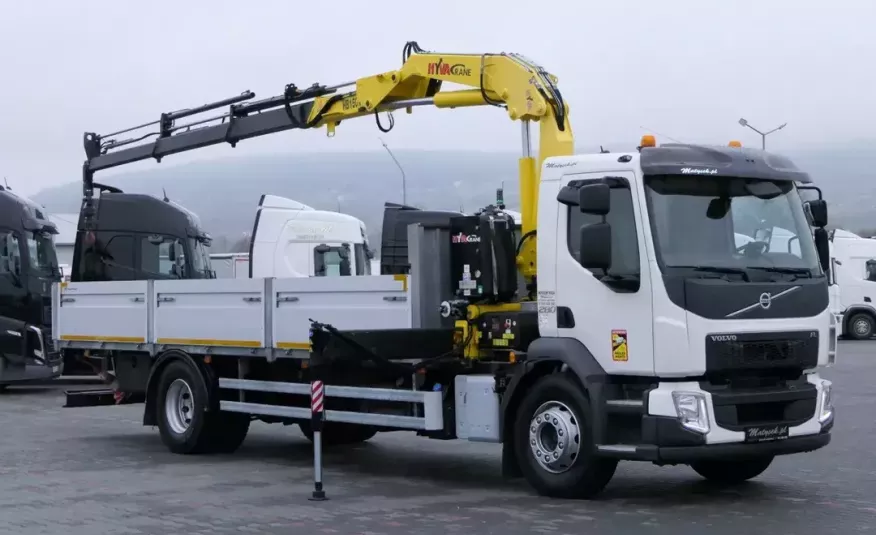 Volvo FL 280 / 4X2 / SKRZYNIOWY - 7.25 M + HDS HYVA HB 150 / PILOT / ROTATOR / EURO 6 / zdjęcie 