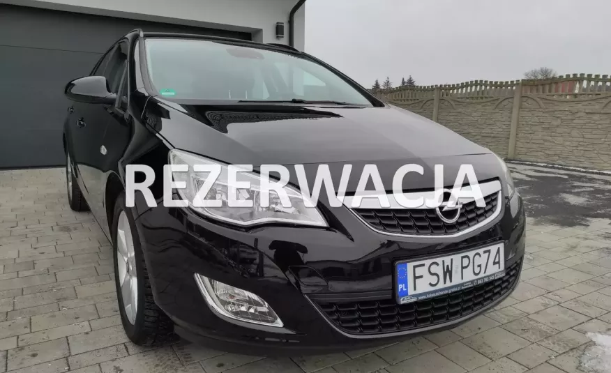 Opel Astra Astra J 1.6 Turbo 180KM Kombi Alufelgi Navi Rej PL GWARANCJA zdjęcie 