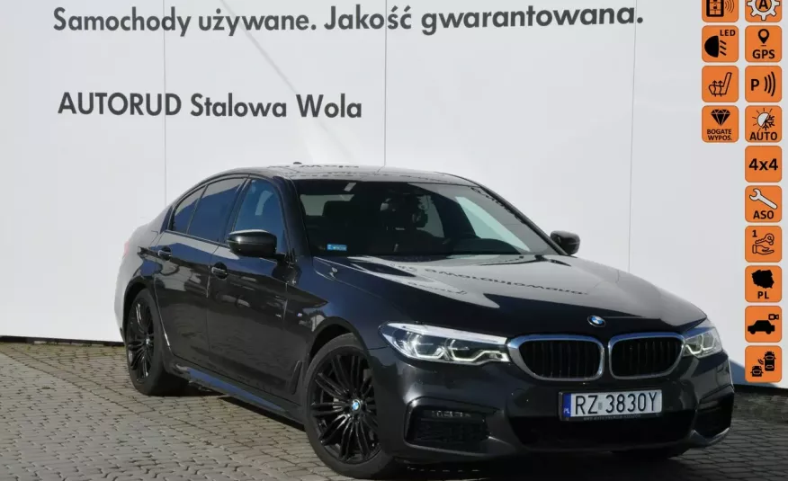 BMW 520 520d G30 Xdrive Shadow line 2.0d 190KM Polski Salon zdjęcie 