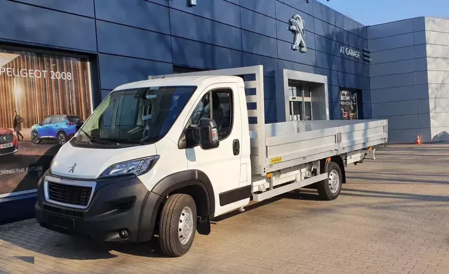 Peugeot Boxer skrzynia otwarta MAX DŁUGA 4.9m +HAK zdjęcie 