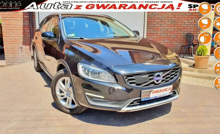 Volvo V60 CROSS COUNTRY D4 190 KM, Momentum, Bezwypadkowy, Salon PL, F.vat23% zdjęcie 