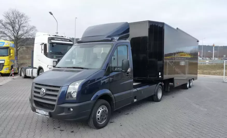 Volkswagen CRAFTER 2, 5L D / CIĄGNIK SIODŁOWY Z NACZEPĄ / zdjęcie 