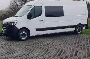 Renault Master 6 OSÓB L3H2 DŁUGI WYSOKI KLIMA BRYGADÓWKA KRAJOWY DMC 3500 KG