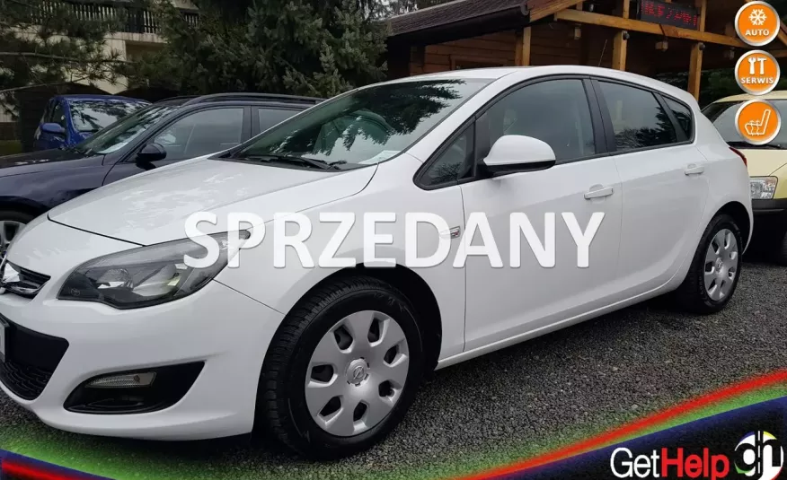 Opel Astra Klimatyzacja / Podgrzewane fotele / Serwis / Pół skóry zdjęcie 