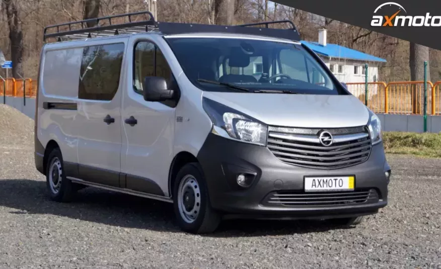 Opel Vivaro Doka Brygadówka na 6 Osób Bagażnik zdjęcie 