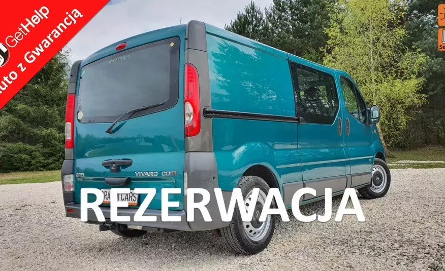 Opel Vivaro 2.0 CDTi 115KM # LONG # L2H1 # Klima # Brygadówka # Przepiękny zdjęcie 