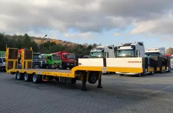 BERGER Najazdy Hydrauliczne Poszerzana 3 Osiowa Opony