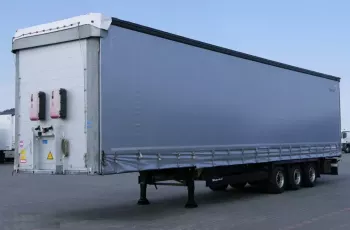 Schmitz FIRANKA / MEGA / OŚ PODNOSZONA / LOW DECK / DACH PODNOSZONY / 2018 R /